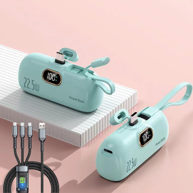🔋 New Products Limited Time Offer ✨ 5000mAh Mini Portable Phone Power Bank