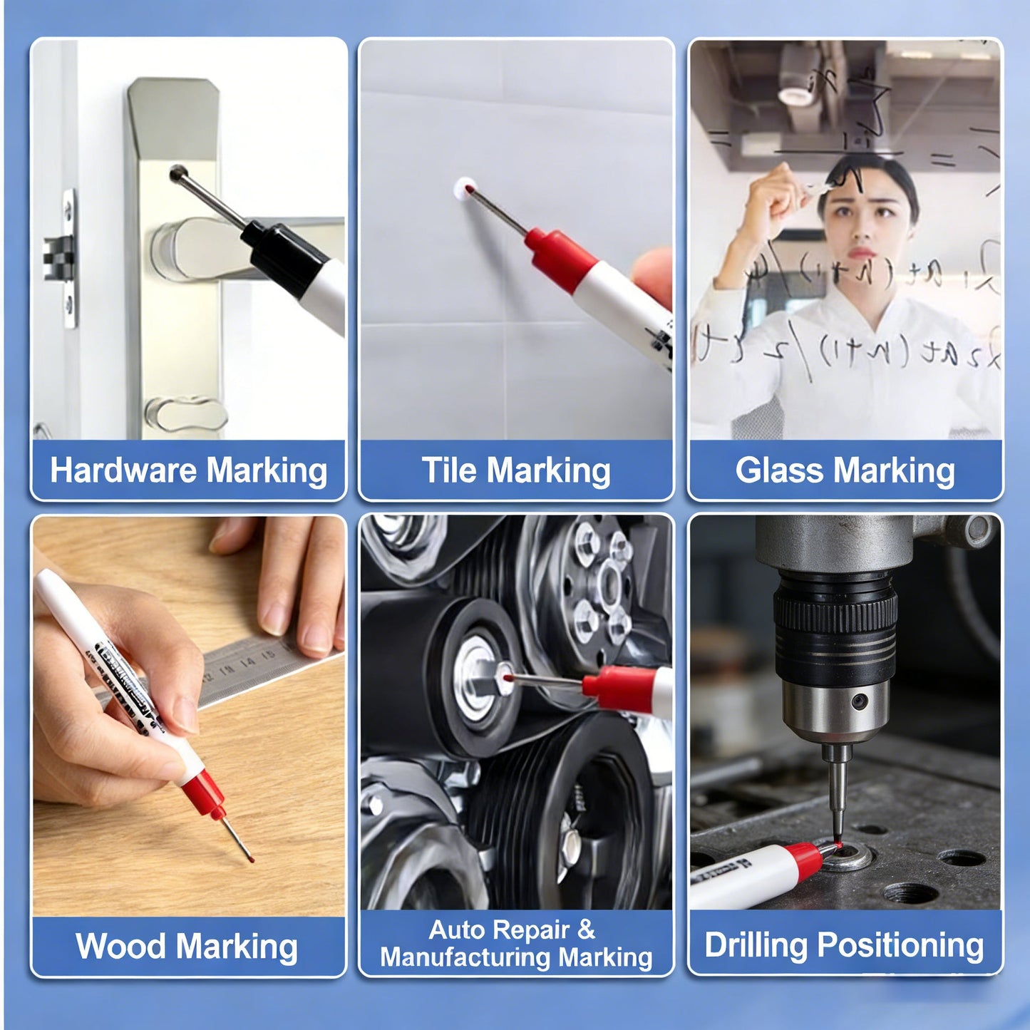 Metal Plate Glass Marker Lettering Pen（50% OFF）
