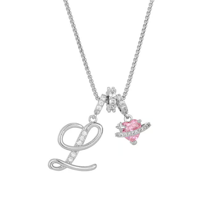💖 LAST DAY – 57% OFF ✨ 3-layer pendant necklaces with initials A-Z 🎀 | Personalized & elegant