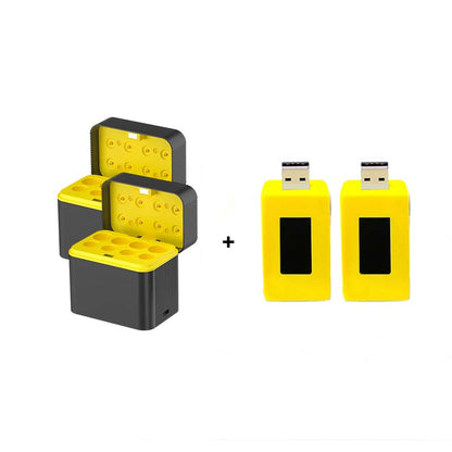 🏆Flash Sale⚡50K+ SOLD! Almost Gone-💥🎁🔋Charging Compartment - Rechargeable Aa/Aaa Lithium Battery