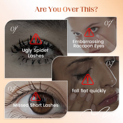 Waterproof Fiber Mascara – Instant Length & Curl（50% OFF）