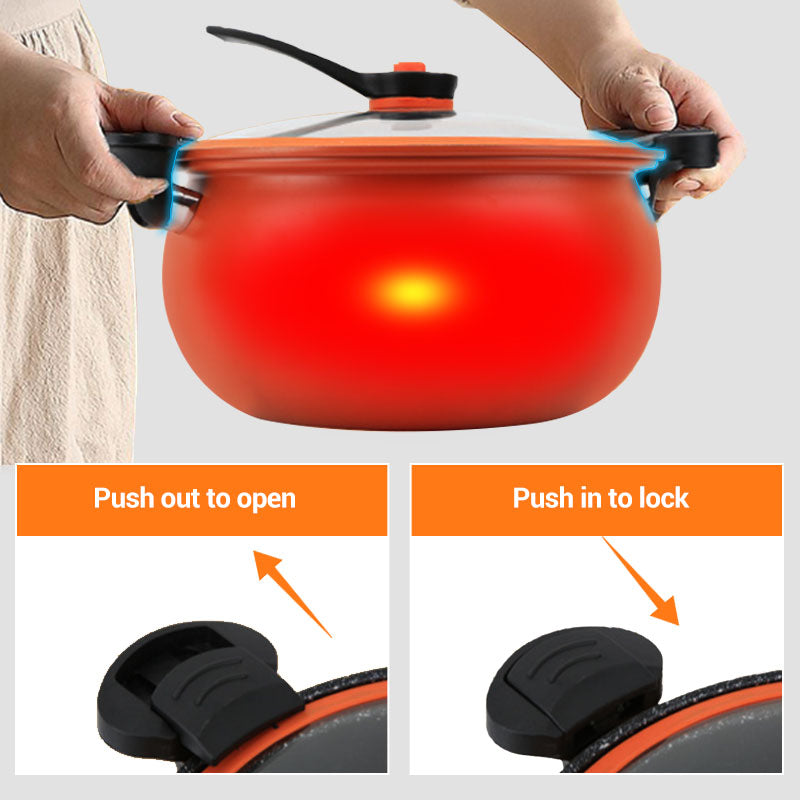 🧑‍🍳Chef's Picks🏆Multifunctional Large Capacity Non-stick Pressure Cooker