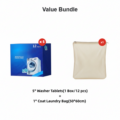 Washing Machine Deep Cleaner Tablets ( Buy 2 Get 3 FREE )