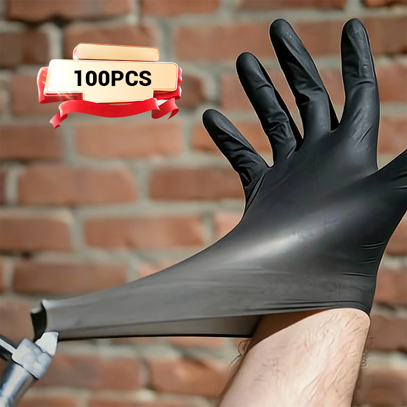 💯Disposable Nitrile Non-Slip Anti-Scratch Gloves