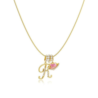 💖 LAST DAY – 57% OFF ✨ 3-layer pendant necklaces with initials A-Z 🎀 | Personalized & elegant