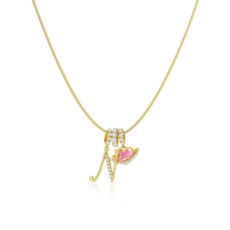 💖 LAST DAY – 57% OFF ✨ 3-layer pendant necklaces with initials A-Z 🎀 | Personalized & elegant