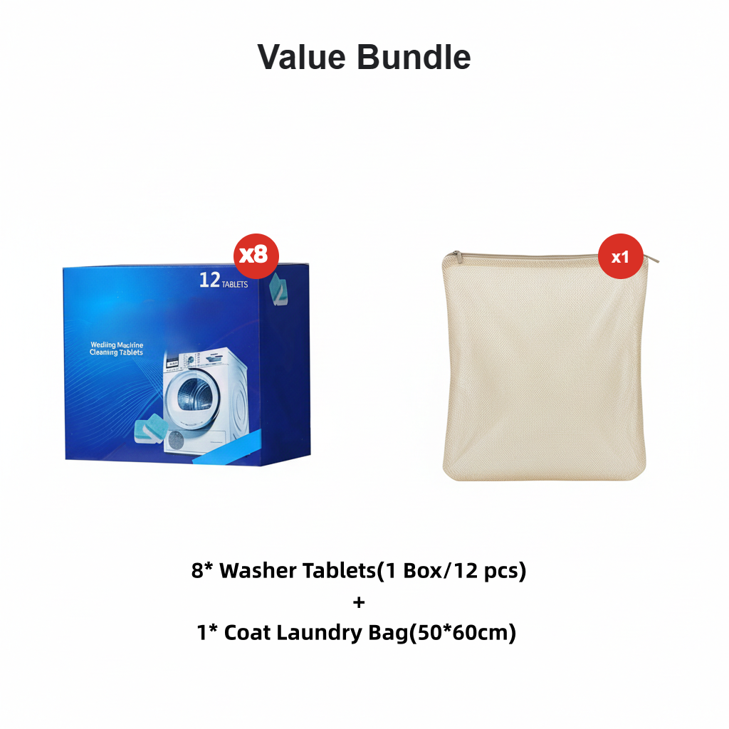 Washing Machine Deep Cleaner Tablets ( Buy 2 Get 3 FREE )