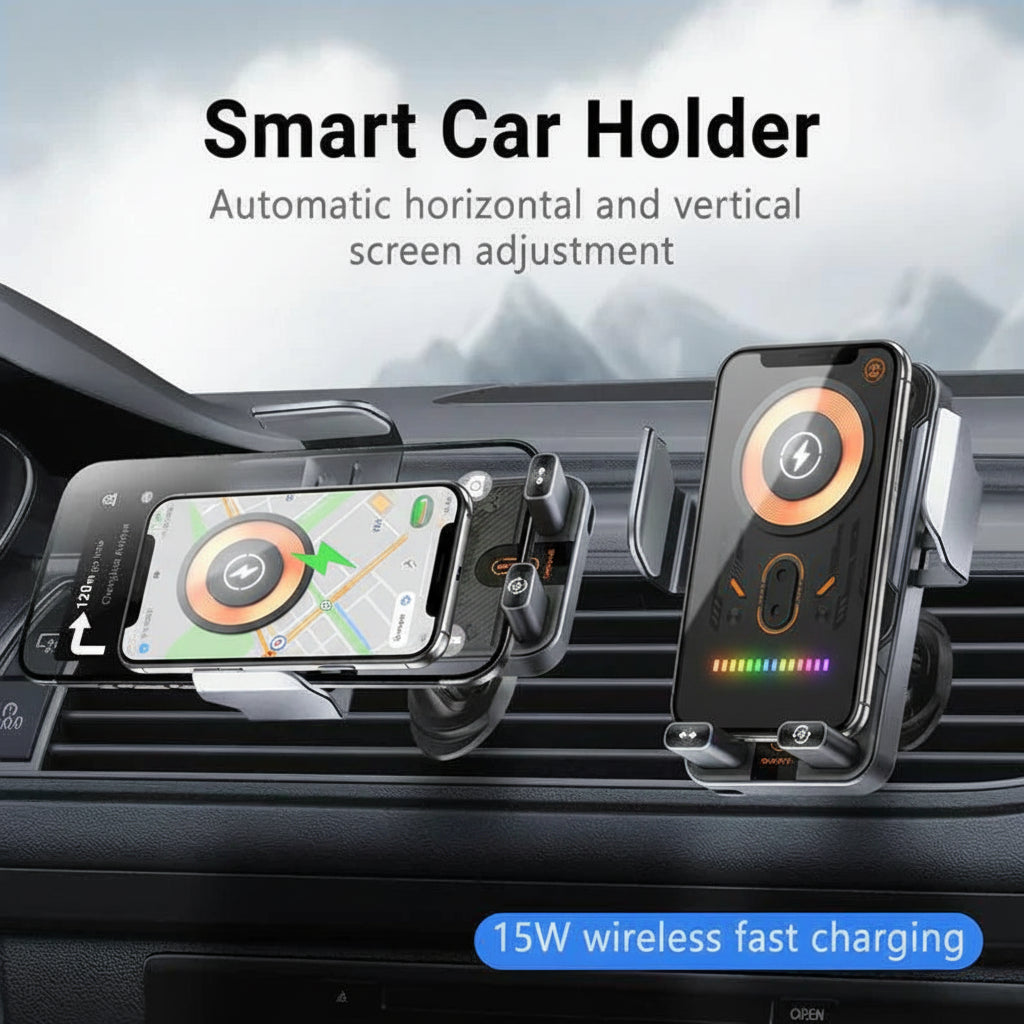 New Wireless Fast Charging Car Mount (2026)