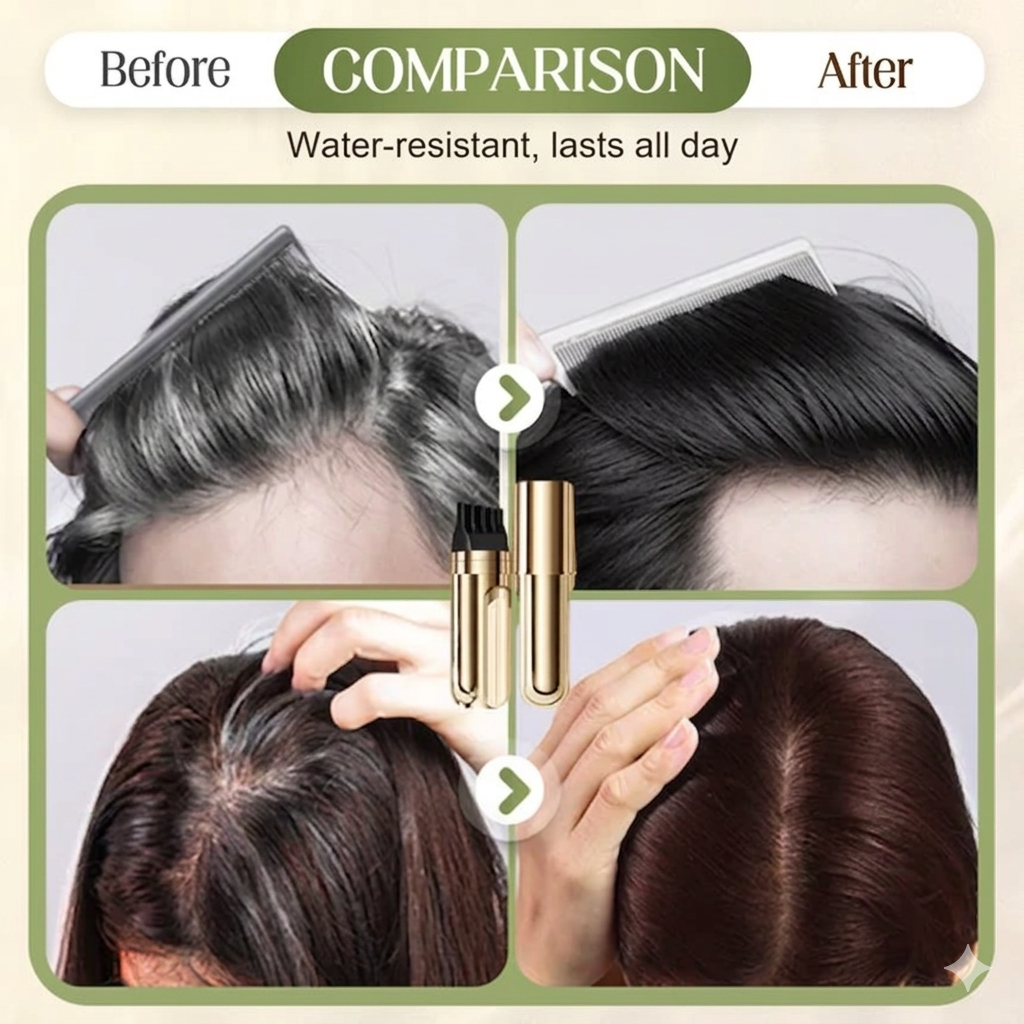 ✨Buy 2 Get 3 Free✨2-in-1 Convenient Hair Dye Comb For Gray Hair