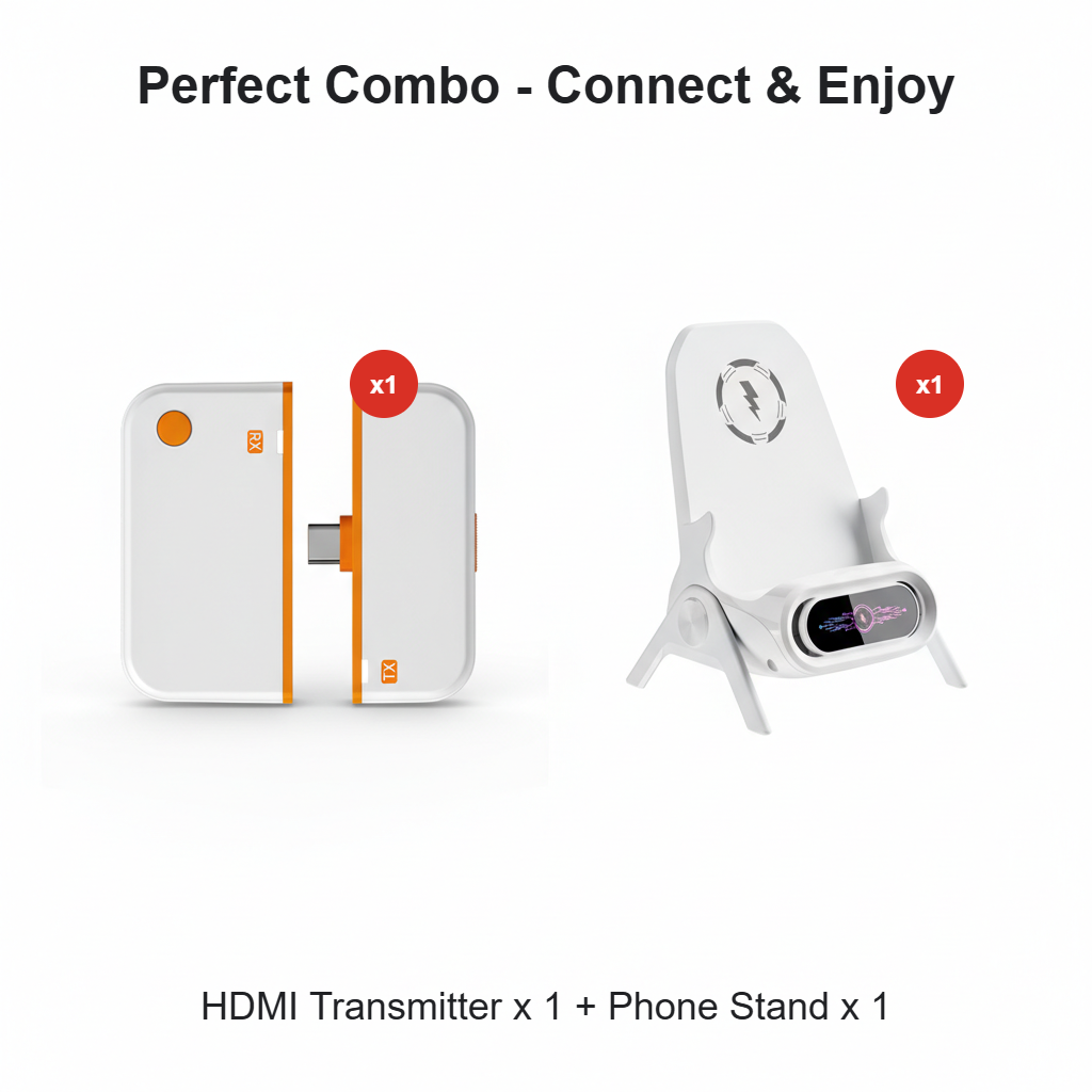 🥳2026 HOT SALE🥳💻 Cut the Cord, Not the Quality! Wireless HDMI Transmitter 🎬✨