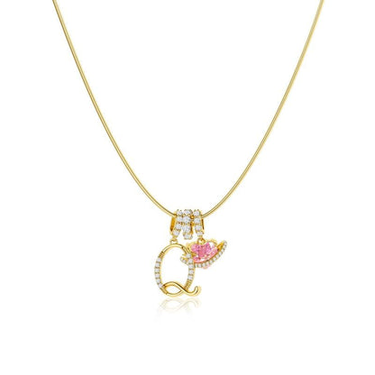💖 LAST DAY – 57% OFF ✨ 3-layer pendant necklaces with initials A-Z 🎀 | Personalized & elegant