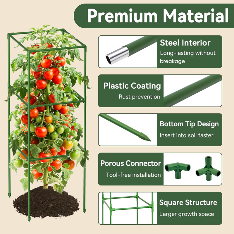 Garden Raised Bed Planter Boxes with Trellis