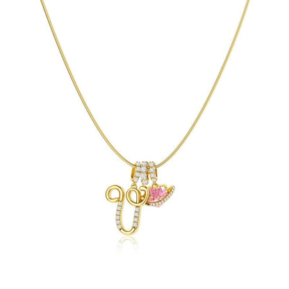 💖 LAST DAY – 57% OFF ✨ 3-layer pendant necklaces with initials A-Z 🎀 | Personalized & elegant