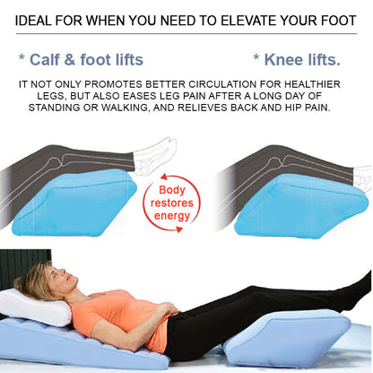 🔥🎁New arrival 50% OFF💥🛏️Inflatable leg pillows on the bed to prevent varicose veins