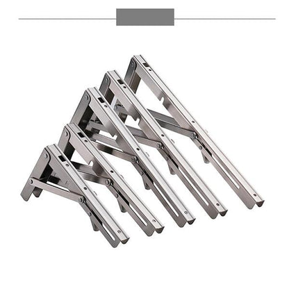 🥳2026 HOT SALE🥳📚 Fold in a Second, Declutter Instantly! Multi-use Bracket for a Tidy Kitchen/Study 50% OFF🧱✨