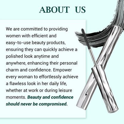 ✨LAST DAY BUY 1 GET 1 FREE!!✨Ultimate Waterproof & Sweatproof Lengthening & Curling Mascara👁️