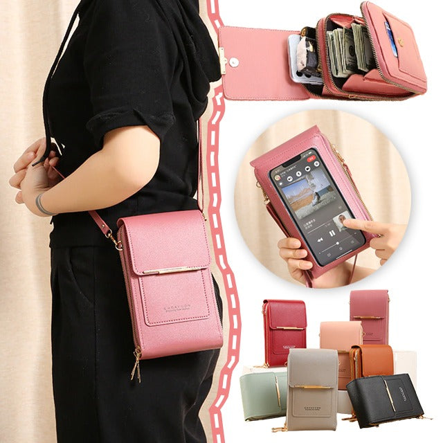 🔥Hot Sale 56% OFF -🎁Women's Touch Screen Mobile Phone Messenger bag🤩