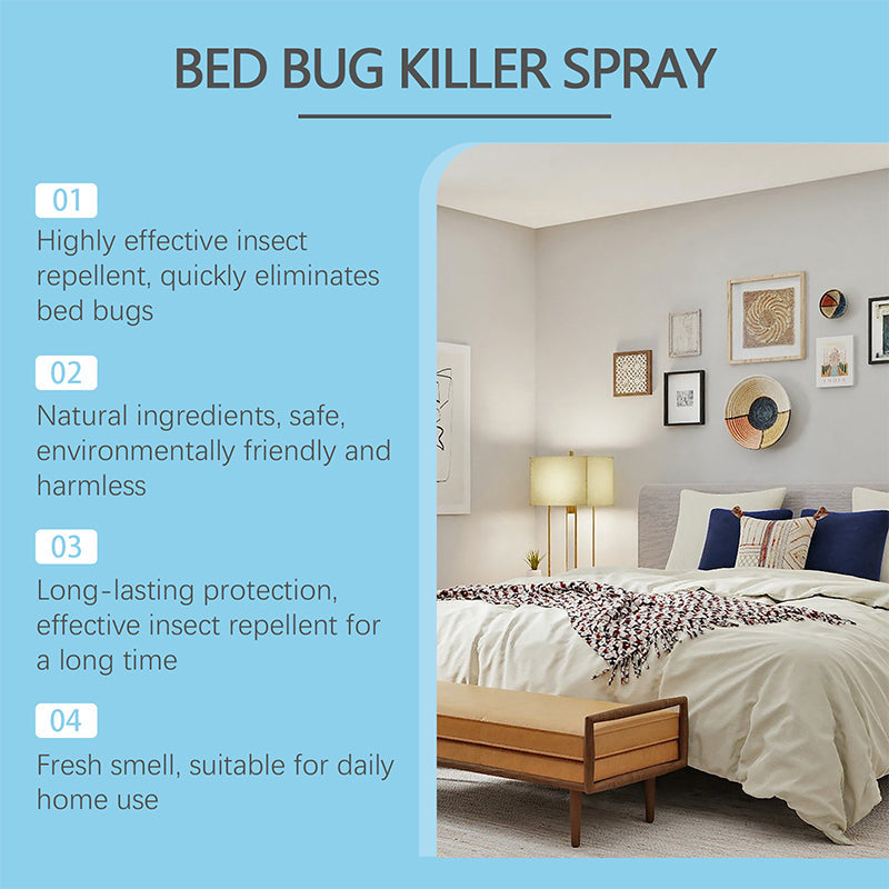 💥Hot Sale💥 Krachtige bedwantsenspray