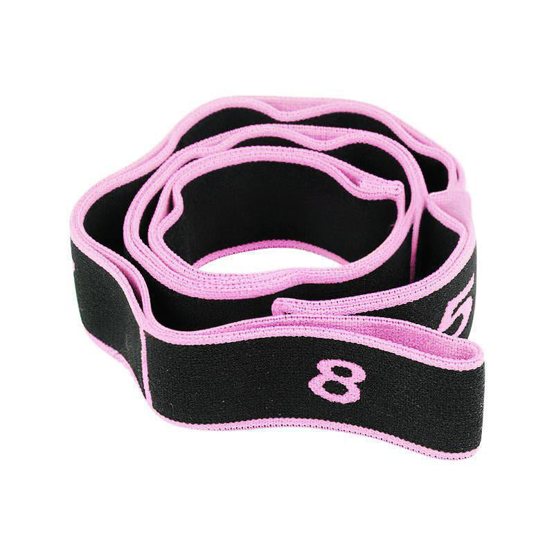 Fitness resistance band for stretching and yoga