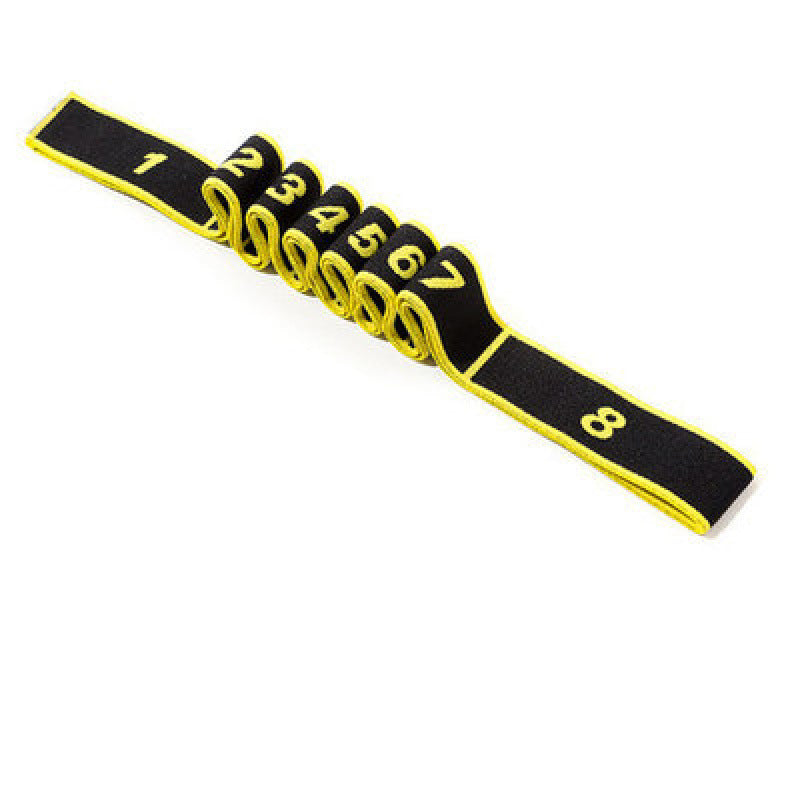 Fitness resistance band for stretching and yoga