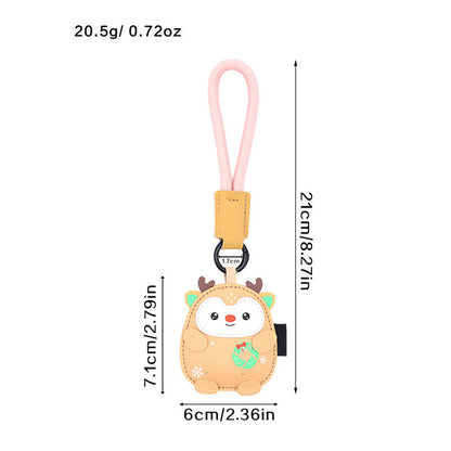 Festive Christmas Keychain Bag Charm