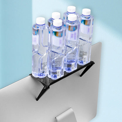 Adjustable TV Top Shelf - No Drilling