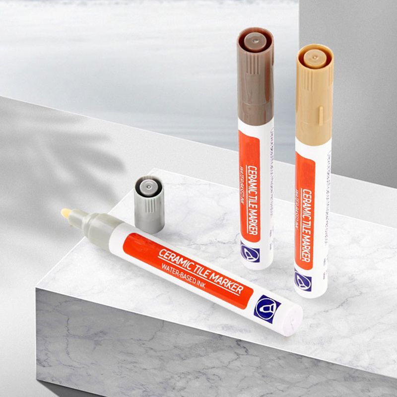 🔥Mold-resistant and waterproof ceramic tile grout pen