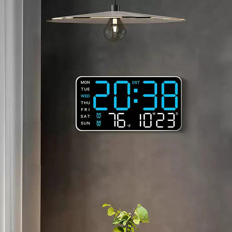 🔥Multifunctional decorative LED digital wall clock, the limitless digital clock for the modern Norwegian home