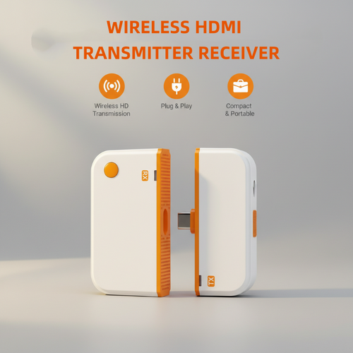 🥳2026 HOT SALE🥳💻 Cut the Cord, Not the Quality! Wireless HDMI Transmitter 🎬✨