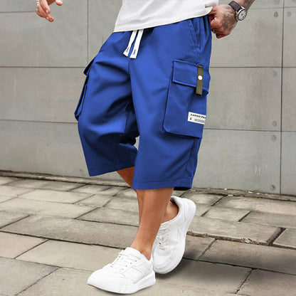 ⏳Time-Limited Special⏰📢Men's Casual Drawstring Capri Cargo Pants