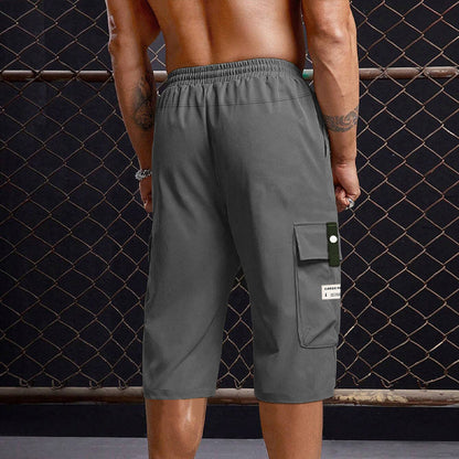 ⏳Time-Limited Special⏰📢Men's Casual Drawstring Capri Cargo Pants