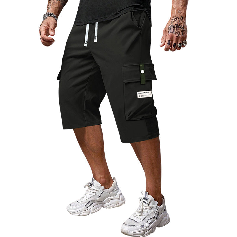 ⏳Time-Limited Special⏰📢Men's Casual Drawstring Capri Cargo Pants