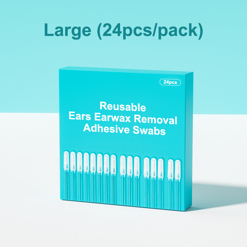 🥳2026 HOT SALE🥳💞50K+ SOLD!🧏‍♂️🌿 50% OFF! Reusable Earwax Remover – Soft adhesive tip, no cotton mess. Simple & gentle for seniors. Keep ears clean & comfortable. 🤲💚